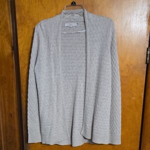 LOFT Soft Gray Knit Sweater
